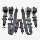 JDM DC2 Integra Type R Black Seatbelt Set 